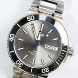 2019 Oris Aquis Day Date Grey Dial 43.5mm Ref. 0175277334183-SetMB A001321