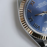 2026 Rolex Datejust 41 Bright Blue Dial Fluted Jubilee Ref. 126334 A001865