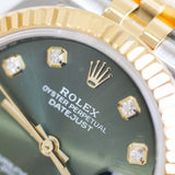 2024 Rolex Datejust 31 Green Dial 278273