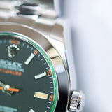 2020 Rolex Milgauss Green Ref. 116400GN A000925