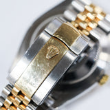 2022 Rolex Datejust 41 Black Diamonds Dial Fluted Jubilee 2T YG Ref. 126333 A001627