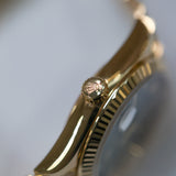 2024 Rolex Daydate 36 Ombre Green Dial Full Yellow Gold Ref. 128238 A001740