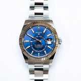 2025 Rolex Sky-Dweller Blue Fluted Oyster Ref. 336934 A001189