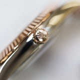2025 Rolex Datejust 41mm 2T RG Sundust Dial Fluted Jubilee Ref. 126331 B00087