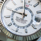 2023 Rolex Sky Dweller White Dial