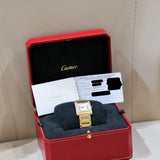 2023 Cartier Tank Francaise YG Diamonds Ref.WJTA0040 A001358