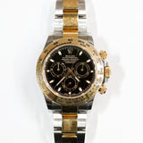2021 Rolex Daytona Black Index Dial Two Tone YG Ref. 116503 A001733