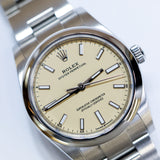2025 Rolex Oyster Perpetual 34 Beige Dial Ref. 124200 A001295