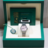 2025 Rolex Oyster Perpetual 31 Pink Dial Ref. 277200