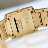 2023 Cartier Tank Francaise YG Diamonds Ref.WJTA0040 A001358