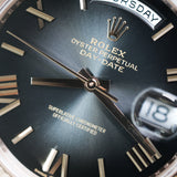 2026 Rolex Daydate 40 Rose Gold Slate Ombre Dial Ref. 228235 A001812