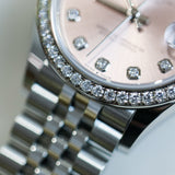 2025 Rolex Datejust 31 Pink Diamond RBR Ref. 278384RBR A001092