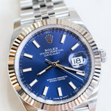 2025 Rolex Datejust 41 Blue Dial Ref. 126334
