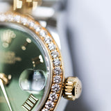2025 Rolex Datejust 31 Green Roman Dial Ref. 278383RBR