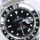 2000 Rolex GMT-Master Black Bezel Black Dial Ref. 16710 A001809
