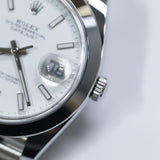 2026 Rolex Datejust 41 White Index Dial Smooth Jubilee Ref. 126300 A001758