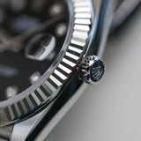 2026 Rolex Datejust 41 Black Diamonds Dial Fluted Jubilee Ref. 126334 A001501