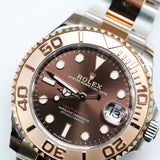2021 Rolex Yacht-Master 37 Chocolate Dial Ref. 268621
