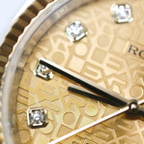 2016 Rolex Datejust 36 Champagne Diamond Ref. 116233 A000999