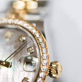 2025 Rolex Datejust 31 Black MOP Diamonds Ref. 278383RBR A001216