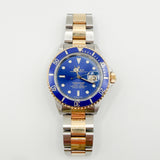 1998 Rolex Submariner Two Tone 'Bluesy' YG Ref. 16613 B00337