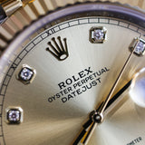 2025 Rolex Datejust 41 Champange Diamonds Dial Ref. 126333