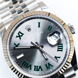 2026 Rolex Datejust 36 "Wimbledon" Fluted Jubilee Ref.126234 A001473