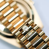2023 Rolex Daydate 40 Yellow Gold Champagne Index Ref. 228238 A000982