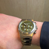 2025 Girard Perregaux Laureato Chronograph Aston Martin Limited Edition (188 pieces) Ref. 81020-21-3398-1CM B00050