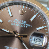 2025 Rolex Datejust 36 Chocolate Fluted Jubilee Ref. 126231 A001418