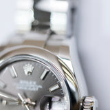 2021 Rolex Datejust 28 Dark Grey Dial Ref. 279160