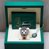 2023 Rolex Daytona Rose Gold Black&Sundust Dial Ref. 126505