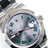 2022 Rolex Datejust 41 Smooth Oyster Wimbledon Ref. 126300 A001013