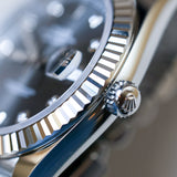 2026 Rolex Datejust 41 Slate Diamonds Dial Fluted Jubilee Ref. 126334 A001589