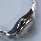 2026 Rolex Lady Datejust 28 White Roman Numerals Dial Fluted Jubilee Two Tone RG Ref. 279171 A001838