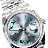 2023 Rolex Datejust 36 Wimbledon Smooth Jubilee Ref. 126200 A001004