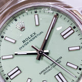 2025 Rolex Oyster Perpetual 41 Pistachio Dial Ref. 134300  A001594