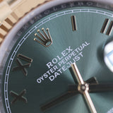 2026 Rolex Datejust 36 Green Dial Two Tone YG Ref. 126233 A001896