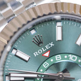 2025 Rolex Sky Dweller Mint Green Fluted Jubilee Ref. 336934 A001719