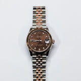 2025 Rolex Datejust 31 Chocolate Dial Ref.278271
