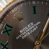 2020 Rolex Datejust 41mm 'Wimbledon' 2T YG Ref. 126333 B00206