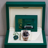 2025 Rolex Daydate 36 Eisenkiesel Diamonds Dial Rose Gold Ref. 128345RBR A001872
