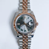 2022 Rolex Datejust 41 Wimbledon Dial Two Tone RG Ref. 126331 A001907
