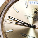 2023 Rolex Daydate 40 Yellow Gold Champagne Index Ref. 228238 A000982