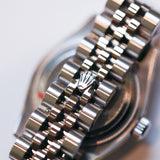 2015 Rolex Datejust 26 Black Roman Dial Fluted Jubilee Ref. 179174 B00185