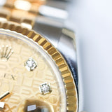 2016 Rolex Datejust 36 Champagne Diamond Ref. 116233 A000999