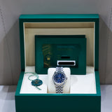 2026 Rolex Datejust 31 Blue Roman Dial Fluted Jubilee Ref. 278274 A001747