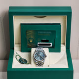 2026 Rolex Datejust 36 Mint Green Fluted Jubilee Ref.126234 A001423
