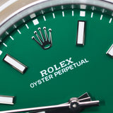 2025 Rolex Oyster Perpetual 41 Green Dial Ref. 124300 A001191