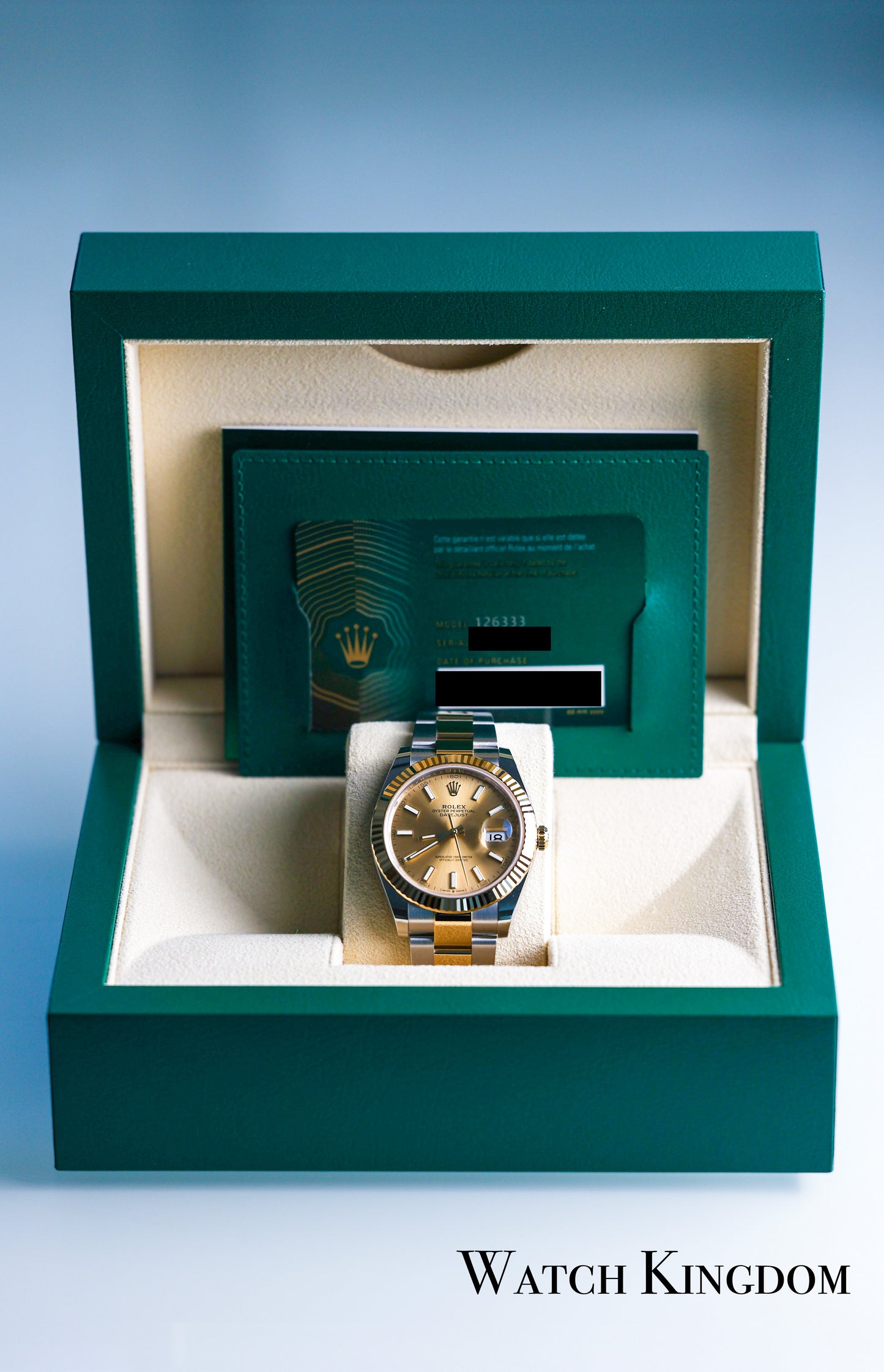 2023 Rolex Datejust 41 Champagne Dial